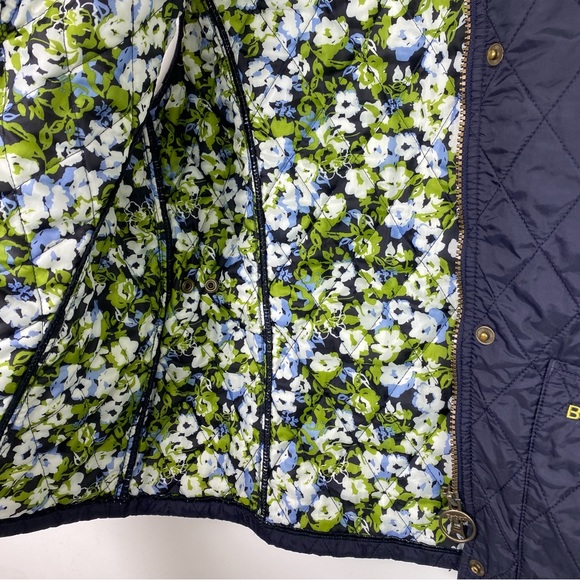 BARBOUR Vest Floral Printed Summer Liddesdale Gilet Vest Waistcoat - Picture 9 of 11